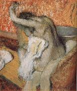 Edgar Degas The lady wiping body after bath china oil painting artist